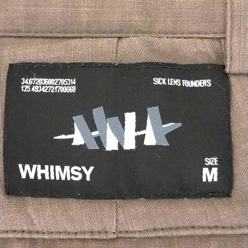 ウィムジー WHIMSY 21ss リネン混紡パンツ メンズ JPN:M