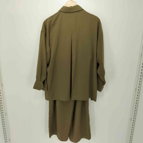 アズールバイマウジー AZUL by moussy 20AW LOOSE POCKET SHIRT LOOSE STRAIGHT PANTS セットアップ レディース M