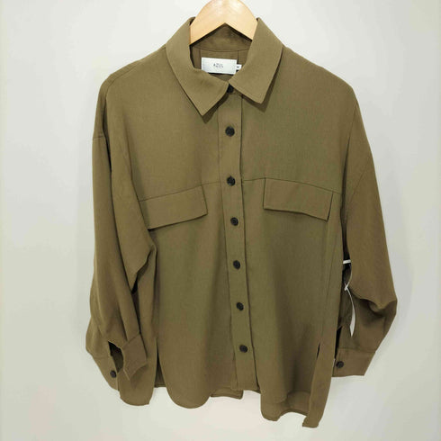 アズールバイマウジー AZUL by moussy 20AW LOOSE POCKET SHIRT LOOSE STRAIGHT PANTS セットアップ レディース M