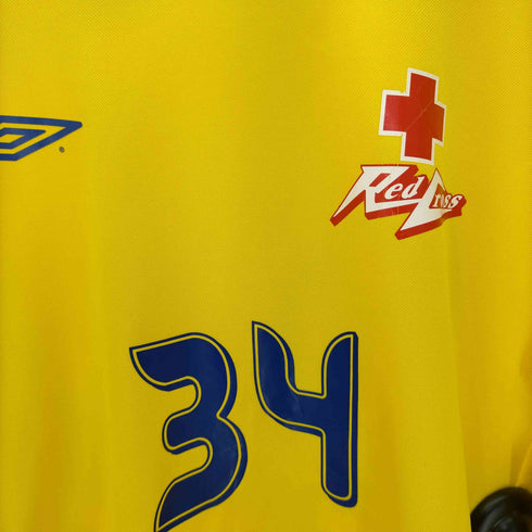 アンブロ UMBRO デサント RED CROSS 34 ゲームシャツ メンズ M-L