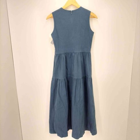 ビューティーアンドユースユナイテッドアローズ BEAUTY & YOUTH UNITED ARROWS リップルティアードノースリーブワンピース レディース JPN:S