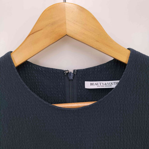 ビューティーアンドユースユナイテッドアローズ BEAUTY & YOUTH UNITED ARROWS リップルティアードノースリーブワンピース レディース JPN:S