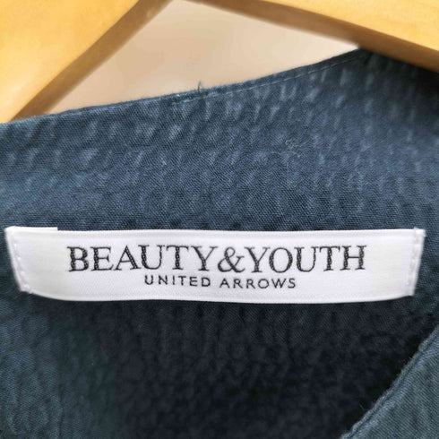 ビューティーアンドユースユナイテッドアローズ BEAUTY & YOUTH UNITED ARROWS リップルティアードノースリーブワンピース レディース JPN:S