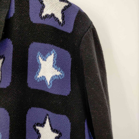 ティーモダンストリートウエア TTT_MSW Star television zipup knit polo メンズ