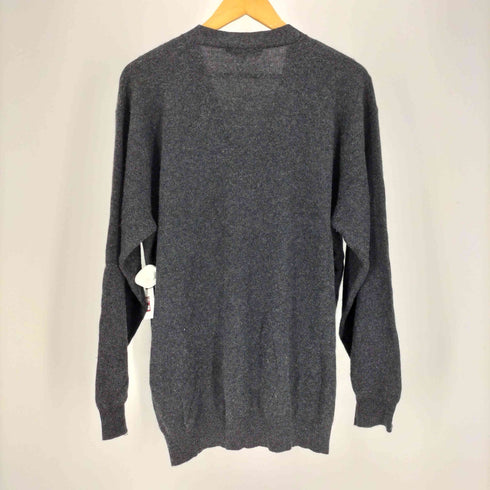 Anason&Scott 100% CASHMERE ダブルポケット カーディガン メンズ import:XL