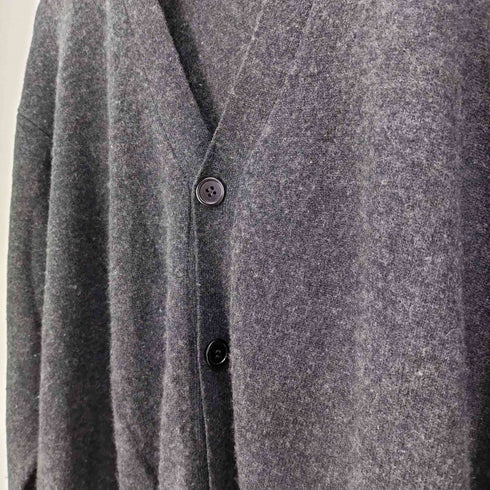 Anason&Scott 100% CASHMERE ダブルポケット カーディガン メンズ import:XL