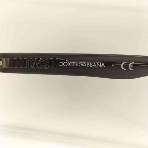 ドルチェアンドガッバーナ DOLCE&GABBANA スモークレンズ グラデーション オーバル セルロイド サングラス レディース 59□17