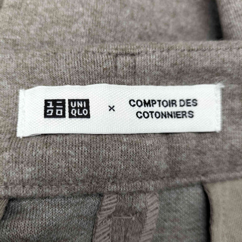 コントワーデコトニエ COMPTOIR DES COTONNIERS ブラッシュドジャージータックワイドパンツ レディース JPN:L