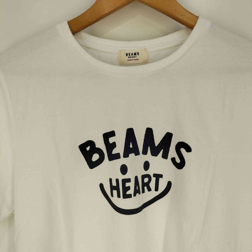 ビームスハート BEAMS HEART スマイル ロゴTシャツ レディース