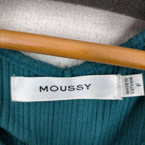マウジー moussy OPEN BACK Tシャツ レディース FREE