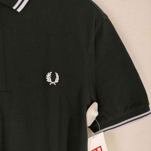 フレッドペリー FRED PERRY ロゴ刺繍 ポロシャツ メンズ JPN:M