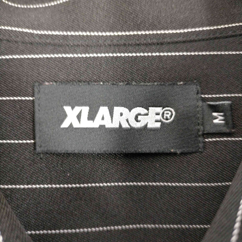 エクストララージ XLARGE S/S STRIPE WORK SHIRT メンズ import:M
