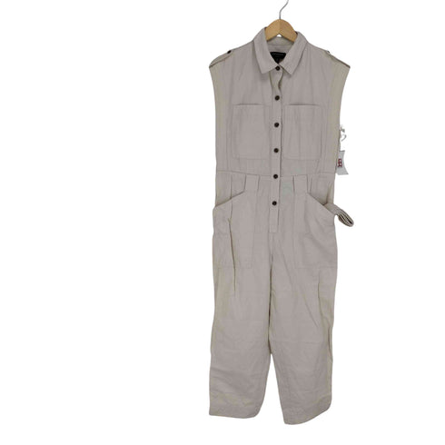 バナナリパブリック BANANA REPUBLIC リネン ノースリーブオールインワン レディース JPN:M