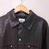 ザラ ZARA フェイクレザー ショート丈トラッカージャケット レディース M