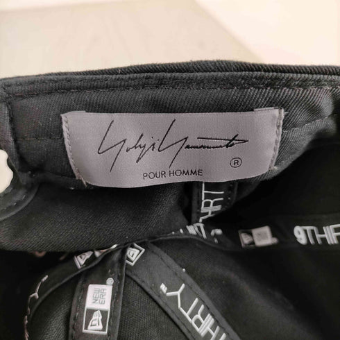 ヨウジヤマモトプールオム Yohji Yamamoto POUR HOMME 930CS YY NF LOGO CAP メンズ ONE SIZE