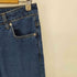 ストレートワイドデニムパンツ シルバー加工 レディース EUR:40-42