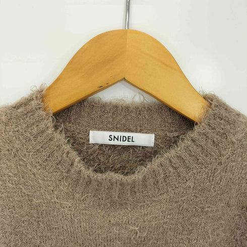 スナイデル snidel ファーライクニットプルオーバー レディース ONE SIZE