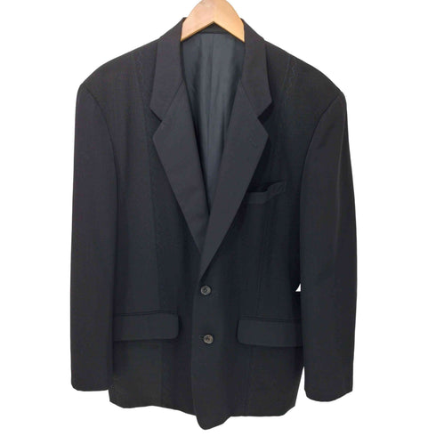コムデギャルソンオムプリュス COMME des GARCONS HOMME PLUS AD1989 切替 総裏 2Bシングルテーラードジャケット メンズ M