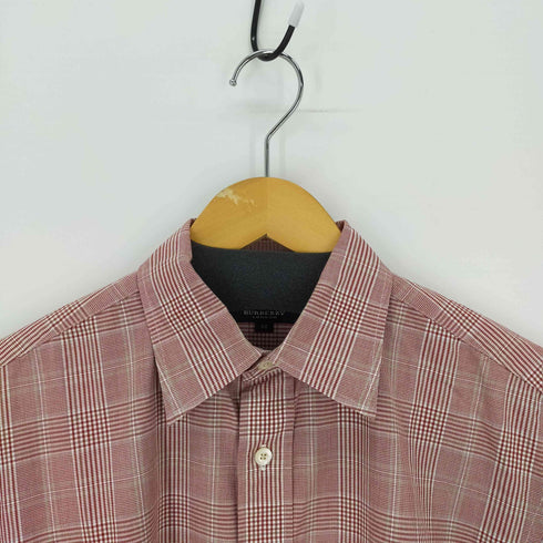 バーバリーロンドン BURBERRY LONDON チェックシャツ L/S ホース刺繍 メンズ JPN:M