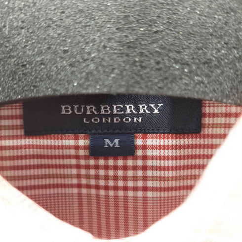 バーバリーロンドン BURBERRY LONDON チェックシャツ L/S ホース刺繍 メンズ JPN:M