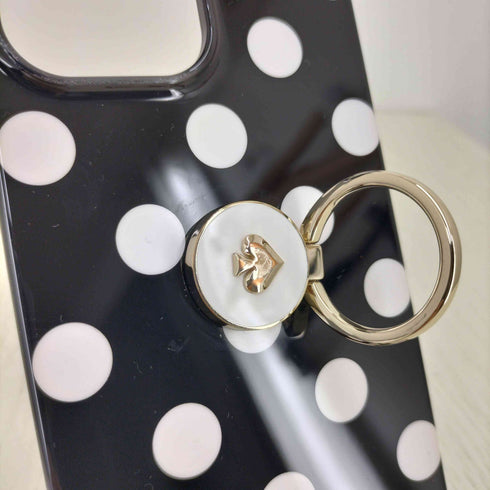 ケイトスペードニューヨーク kate spade NEW YORK ドット柄スマホケース iPhone13pro Max レディース