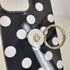 ケイトスペードニューヨーク kate spade NEW YORK ドット柄スマホケース iPhone13pro Max レディース