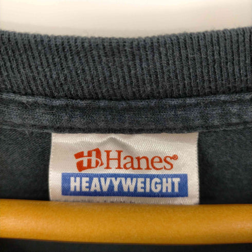 ヘインズ Hanes HEAVY WEIGHT 両面バンドプリントTシャツ メンズ import:M