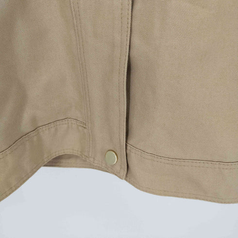 ザラ ZARA クロップドマウンテンパーカー ジャケット レディース import:L