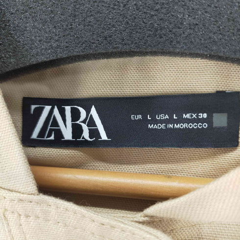 ザラ ZARA クロップドマウンテンパーカー ジャケット レディース import:L