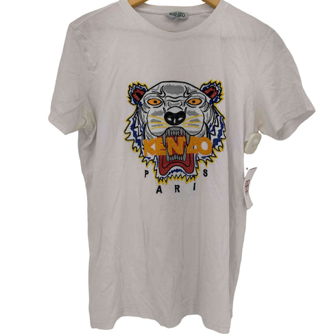 ケンゾー KENZO タイガーロゴ刺繍 S/S Tシャツ レディース JPN:XL