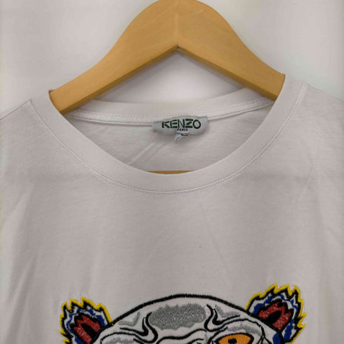 ケンゾー KENZO タイガーロゴ刺繍 S/S Tシャツ レディース JPN:XL