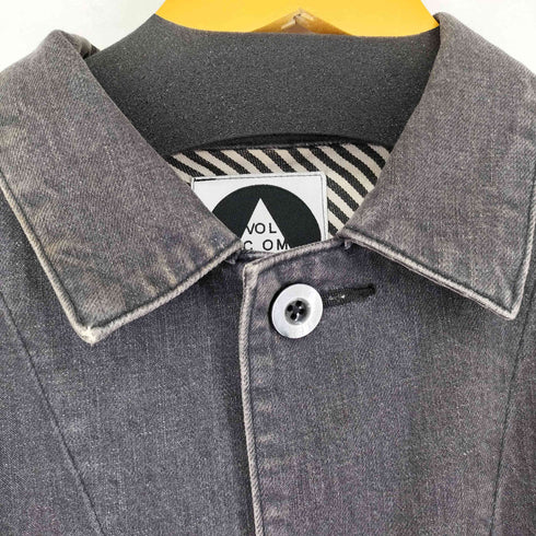 ヴォルコム VOLCOM ブラックデニムカバーオール メンズ JPN:S