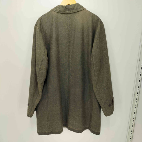 シーピーカンパニー C.P.COMPANY 02AW Two Tone Nylon Blend Dyed Long Jacket 裏地ウール メンズ 52