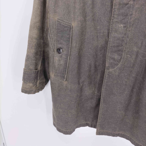 シーピーカンパニー C.P.COMPANY 02AW Two Tone Nylon Blend Dyed Long Jacket 裏地ウール メンズ 52
