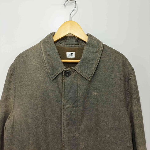 シーピーカンパニー C.P.COMPANY 02AW Two Tone Nylon Blend Dyed Long Jacket 裏地ウール メンズ 52