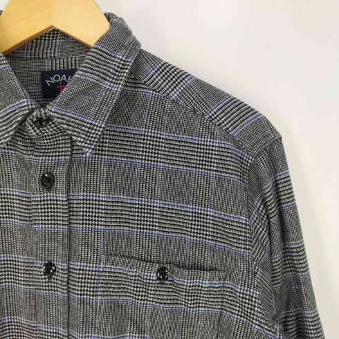 ノア NOAH 2POCKET FLANNEL SHIRT 2ポケット フランネル チェックシャツ メンズ import:S