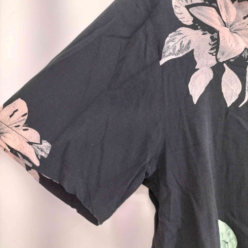ヴォルコム VOLCOM 総柄 レーヨン S/S アロハシャツ メンズ import:S