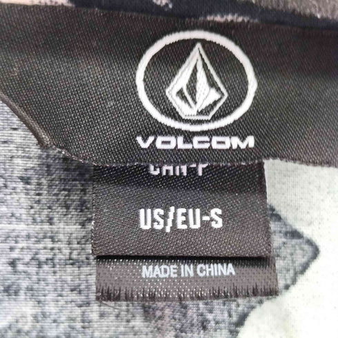ヴォルコム VOLCOM 総柄 レーヨン S/S アロハシャツ メンズ import:S
