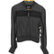 ディーゼル DIESEL シアー切替ジャケット プリーツ MA1 レディース