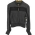 ディーゼル DIESEL シアー切替ジャケット プリーツ MA1 レディース
