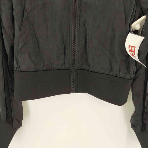ディーゼル DIESEL シアー切替ジャケット プリーツ MA1 レディース