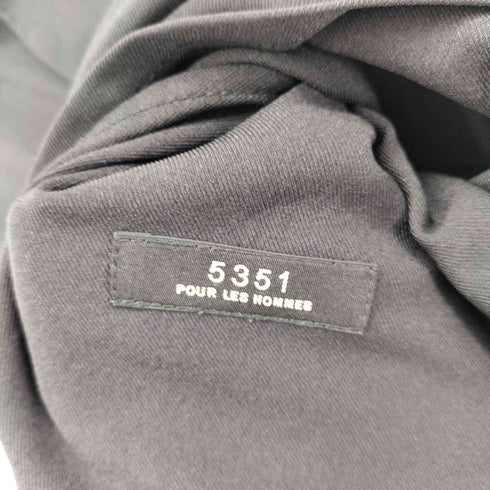 ゴーサンゴーイチプールオム 5351 POUR LES HOMMES 20SS リランチェツイルバック ヨークシャツ メンズ 48