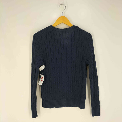 ポロラルフローレン POLO RALPH LAUREN ポニー刺繍 ケーブルコットンニット レディース import:L