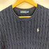 ポロラルフローレン POLO RALPH LAUREN ポニー刺繍 ケーブルコットンニット レディース import:L