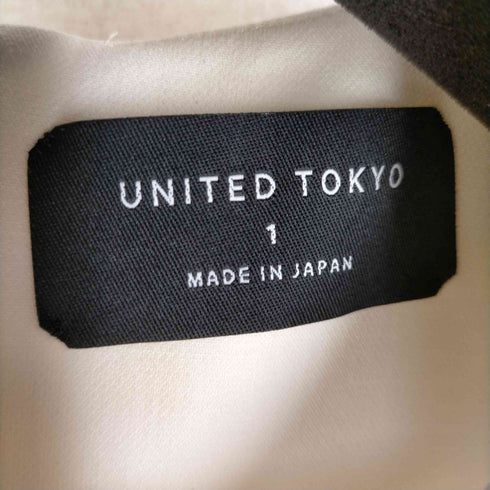 ユナイテッドトウキョウ UNITED TOKYO プリーツ ノースリーブ ブラウス レディース JPN:1