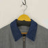コムデギャルソンオムプリュス COMME des GARCONS HOMME PLUS AD1991 デニムブルゾン 濃淡ツートンカラー ジップアップ メンズ JPN:M