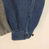 コムデギャルソンオムプリュス COMME des GARCONS HOMME PLUS AD1991 デニムブルゾン 濃淡ツートンカラー ジップアップ メンズ JPN:M