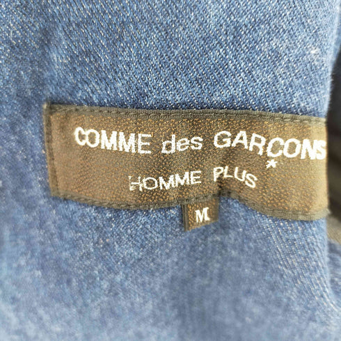 コムデギャルソンオムプリュス COMME des GARCONS HOMME PLUS AD1991 デニムブルゾン 濃淡ツートンカラー ジップアップ メンズ JPN:M