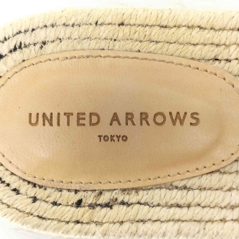 ユナイテッドアローズ UNITED ARROWS UWCS エスパドリーユ フラットサンダル レディース 35