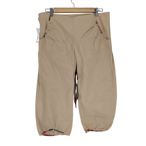マルニ MARNI コットン クロップド サルエルパンツ レディース 40